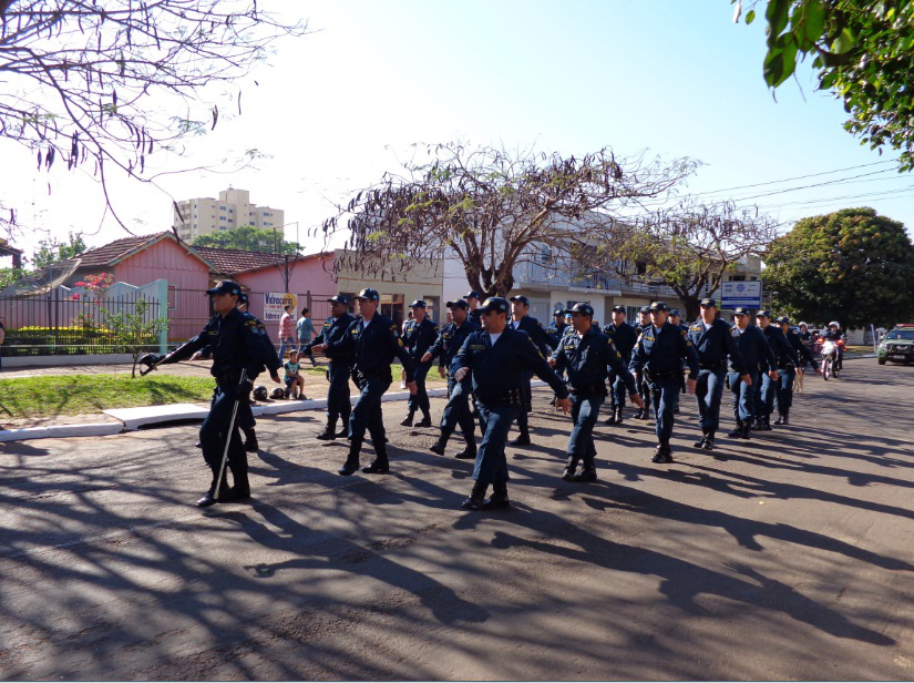 Polícia Militar participa de desfile cívico alusivo ao Dia da Pátria