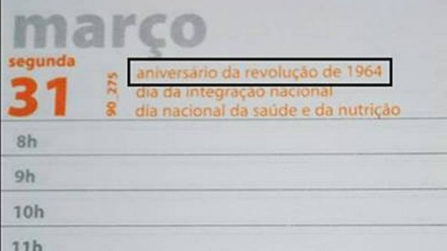 Banco recebe críticas por incluir aniversário da revolução em agenda Banco recebe críticas por incluir aniversário da revolução em agenda