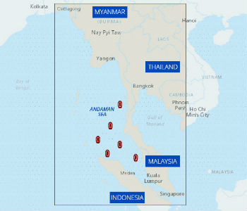 Segundo a OIM, pelo menos 6 mil migrantes devem estar presos em barcos de contrabandistas no Mar de Andaman. Ilustração: OIM