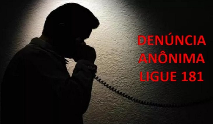 Disque 181: não se cale, denúncias anônimas ajudam PM combaterem crimes Fotos: Divulgação
