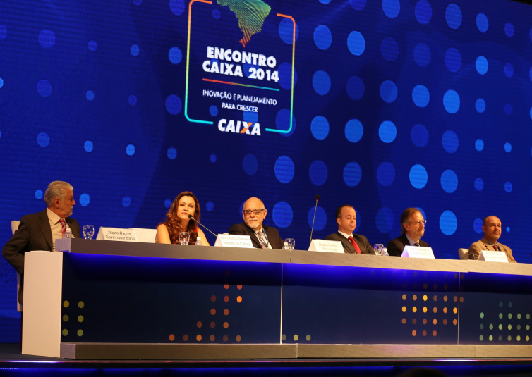  Abertura do Evento CAIXA 2014. (Foto: Elisabete Alves)