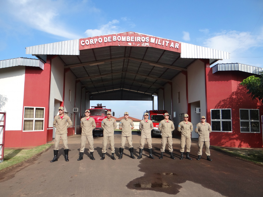 Os bombeiros atendem as cidades de Amambai, Tacuru, Sete Quedas, Paranhos, Coronel Sapucaia e Aral Moreira, com um efetivo de 24 militares / Foto: Moreira Produções