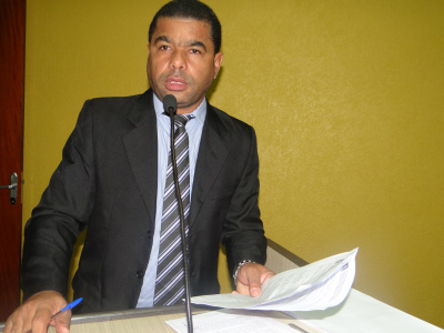 Prefeitura atende pedido de Nicoline para cedência da Horta Municipal Vereador de Amambai, David Nicoline (SDD) Foto: Moreira Produções