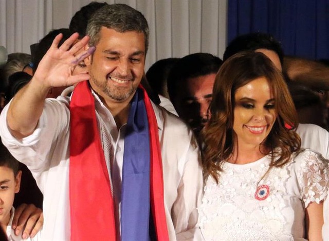 O novo presidente do Paraguai, Mario Benítez - (Andrés Cristaldo / EFE/Direitos Reservados)