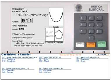 TSE lança simulador da urna eletrônica TSE lança simulador da urna eletrônica