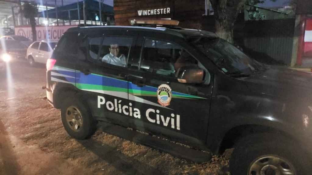 MPMS pede prisão de dois vereadores por irem a jantar de Reinaldo Azambuja Vereador Pedro Pepa dentro da viatura da Polícia Civil (Renato Giansante, Midiamax)