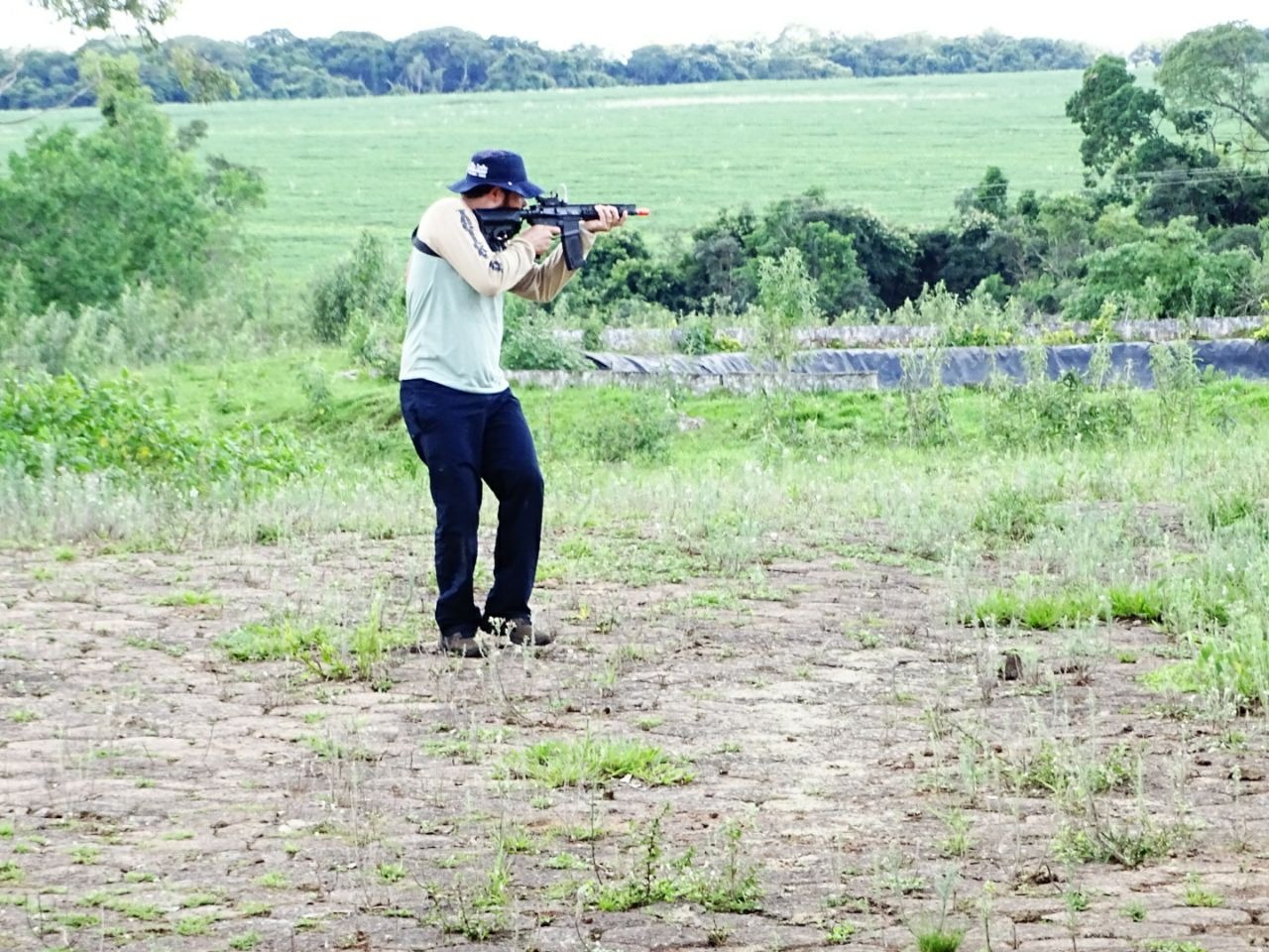  Felipe viu nos jogos de airsoft a chance de canalizar toda frustração e estresse do dia-a-dia.