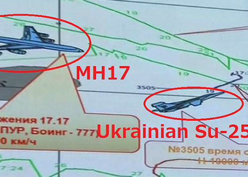 Moscou detecta caça da Ucrânia próximo a MH17 antes da queda