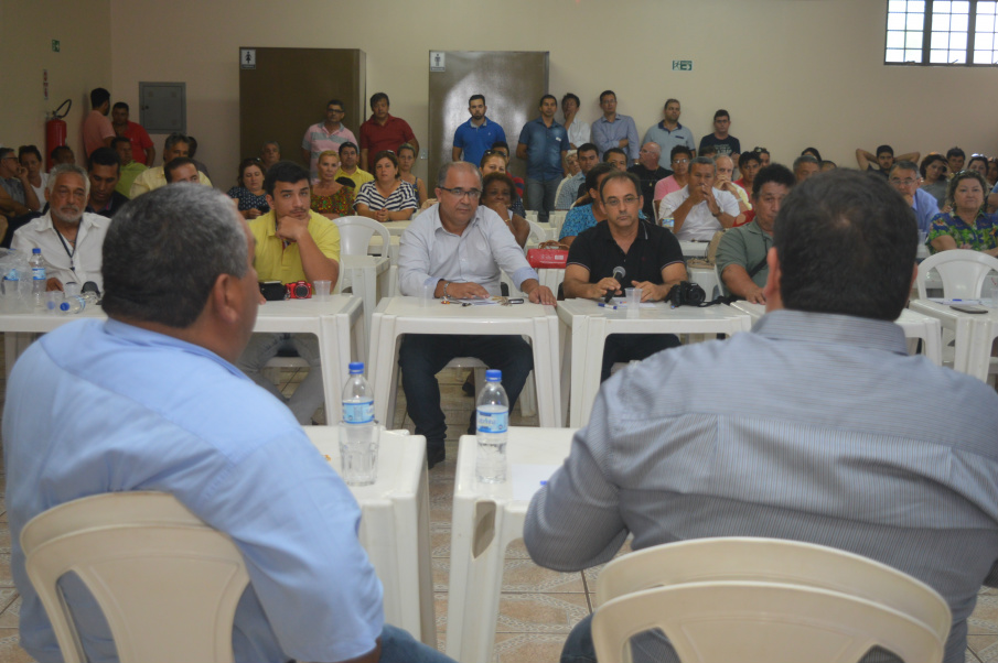 A entrevista coletiva contou comm a presença da imprensa local, autoridades e sociedade  Foto: Moreira Produções