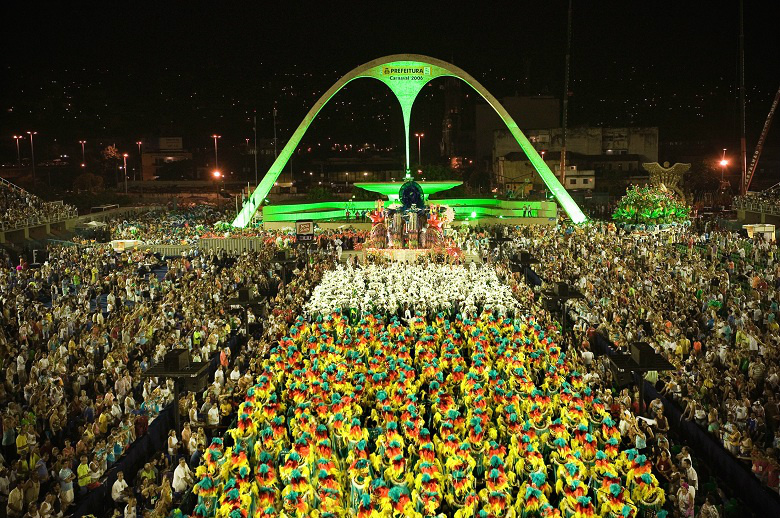 Na Sapucaí, segundo dia de desfile traz homenagem a escritores e compositores Foto: Divulgação