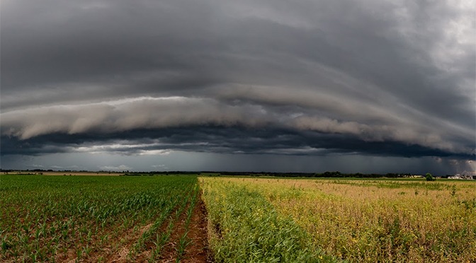 Chuva rápida em pontos isolados em boa parte do Estado nesta quarta-feira