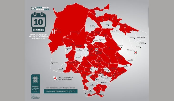 Mapa: Marketing/ Governo MS