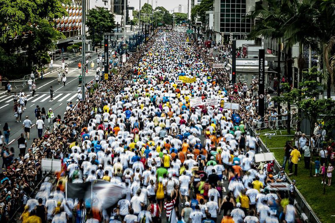 Corrida de São Silvestre reunirá 30 mil participantes em São Paulo Foto: Arquivo/Marcelo Camargo/Agência Brasil