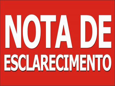 Nota de esclarecimento da coligação "União, Trabalho e Progresso" Nota de esclarecimento da coligação "União, Trabalho e Progresso"