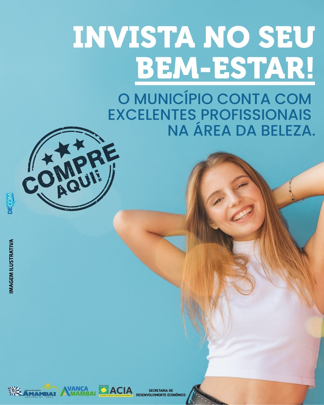 Prefeitura lança campanha "Compre Aqui" para fortalecer comércio local