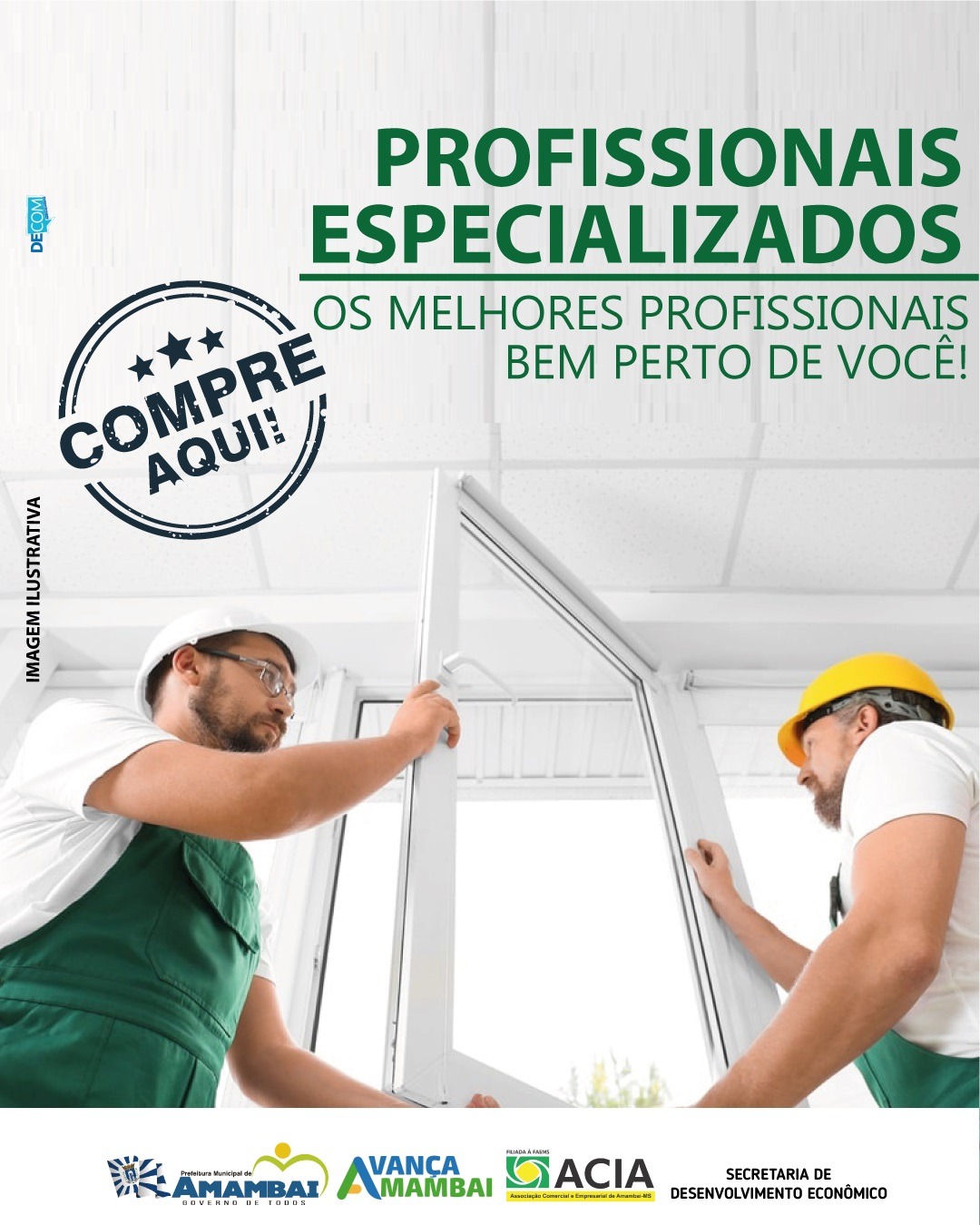 Prefeitura lança campanha "Compre Aqui" para fortalecer comércio local