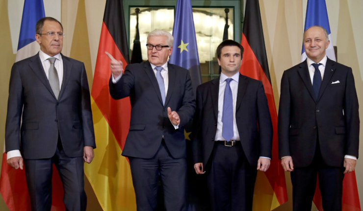 Rússia participa de reunião do Quarteto da Normandia, sobre conflito com Ucrânia