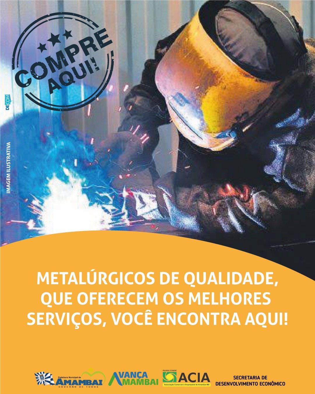 Prefeitura lança campanha "Compre Aqui" para fortalecer comércio local