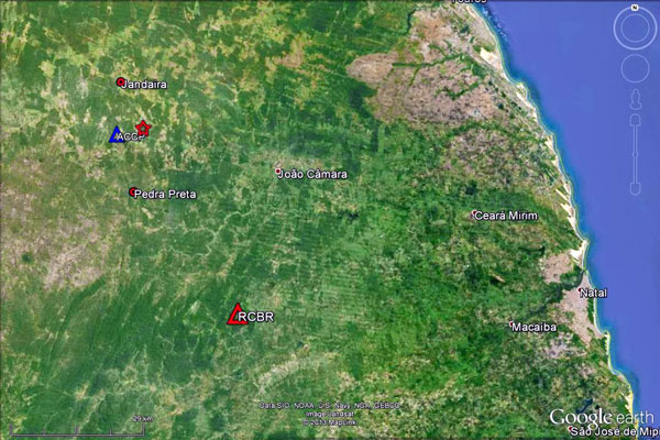Rio Grande do Norte registra tremor de 3,7 graus na escala Richter Rio Grande do Norte registra tremor de 3,7 graus na escala Richter