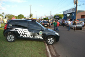 O atentado aconteceu na avenida Brasil