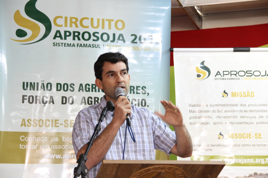 Christiano Bortolotto, presidente da Aprosoja MS / Foto: divulgação