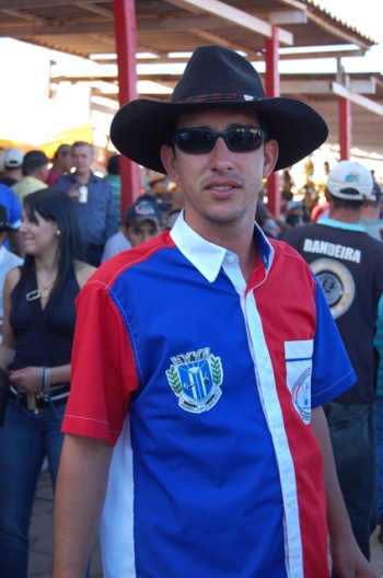 Festa do Clube de Laço aquece comércio de Amambai O presidente do União Amambaiense, Ronan Nunes da Silva.