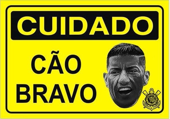 No Twitter, a equipe paulista brincou com o apelido do jogador. (Foto: Reprodução )