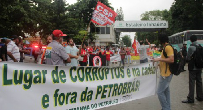 Greve dos petroleiros mantém perdas na produção da Petrobras Greve dos petroleiros mantém perdas na produção da Petrobras
