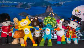 Mascotes dos Jogos OlímpicosDivulgação Rio 2016 - Alex Ferro