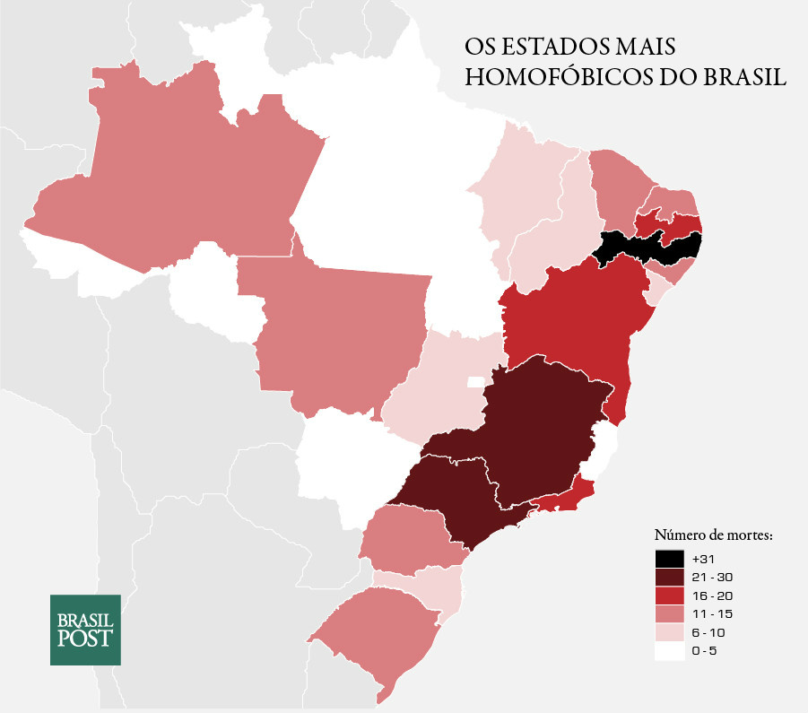 Uma morte LGBT acontece a cada 28 horas motivada por homofobia Uma morte LGBT acontece a cada 28 horas motivada por homofobia