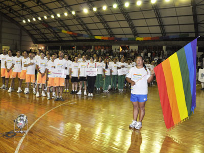 MS bate MT na abertura do Meeting Gay de Voleibol