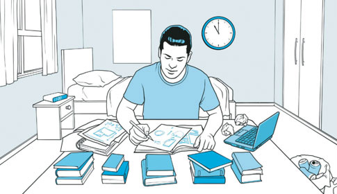 Como estudar sozinho em casa