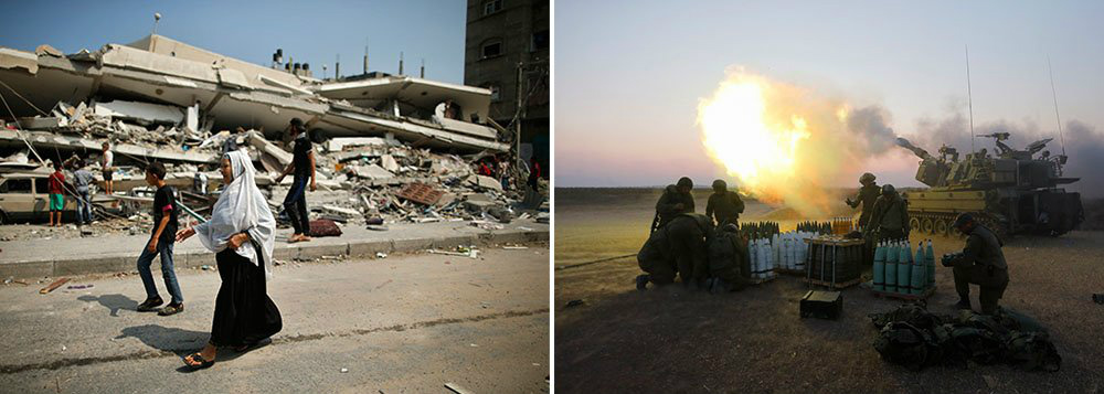 Gaza: 29 mortes de Israel contra 600 Palestinos