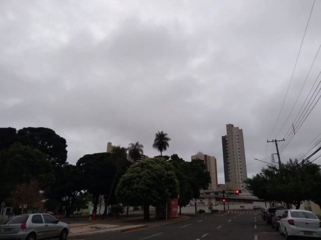 Primeiro dia do ano amanhece cinzento na Capital e previsão é de chuva em MS Primeiro dia do ano amanhece cinzento na Capital e previsão é de chuva em MS