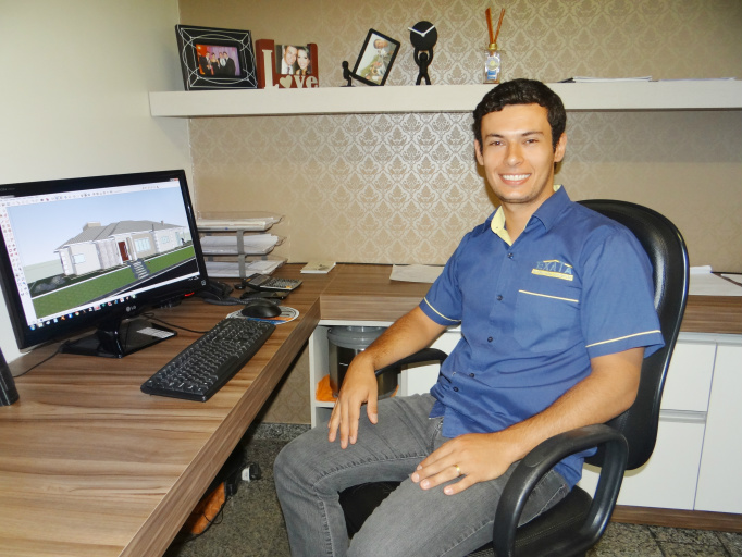 Eduardo SIgnori, arquiteto e urbanista em Amambai  / Foto: Moreira Produções