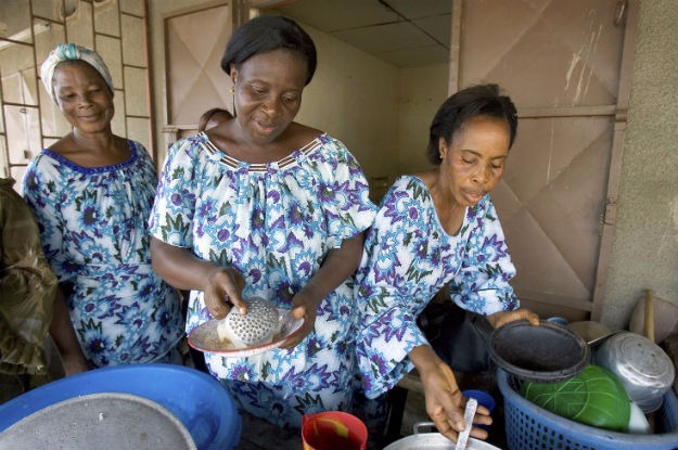 Viúvas em Côte d’Ivoire. Foto: ONU/Ky Chung