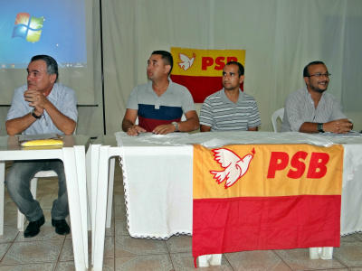PSB de Amambai reúne filiados Membros da direção municipal do PSB de AmambaiFoto: Moreira Produções