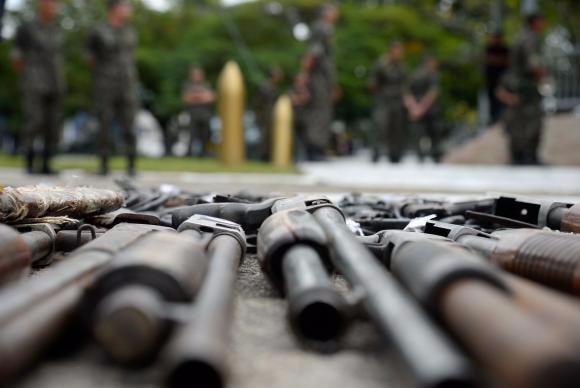 Armas apreendidas podem ser doadas a órgãos de segurança pública Rio de Janeiro - O Ministério da Defesa regulamentou a doação de armas apreendidas para órgãos de segurança públicaTânia Rêgo/Arquivo Agência Brasil