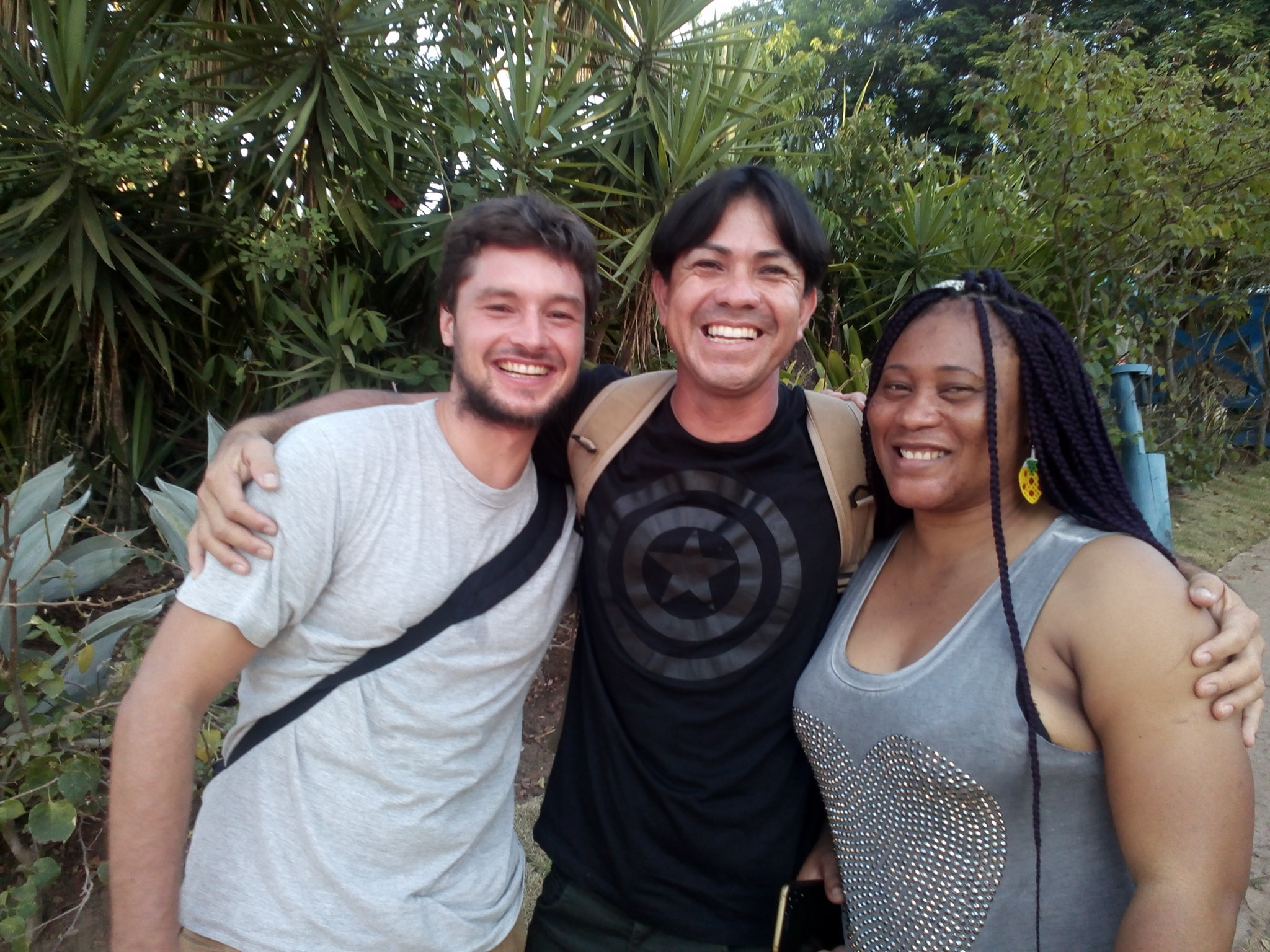 Ismael durante encontro com representantes da França e da Afríca, na Bahia. Foto: Divulgação