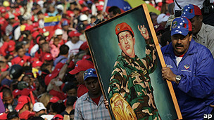 Maduro prometeu seguir à risca o chamado Plano Pátria, adotado por seu mentor, Hugo Chávez 
