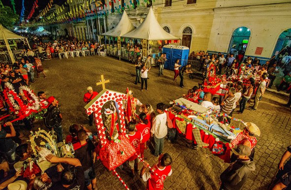 Noite do Banho de São João reforça tradição de Corumbá e atrai turistas Foto: Divulgação