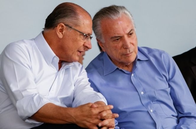 O governador Geraldo Alckmin e o presidente Michel Temer, (Foto: Alan Santos/PR)