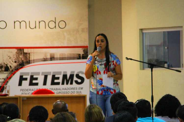 Segundo a vice-presidente da Fetems, Sueli Veiga, em defesa da educação, que transforma a sociedade para melhor, é que os educadores de Mato Grosso do Sul vão entrar em greve.