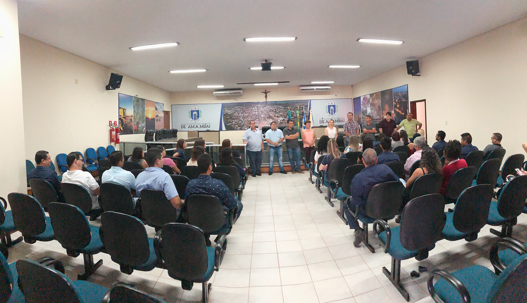 Câmara de Vereadores de Amambai prepara o início das atividades As atividades da Câmara retornam no dia 4 de fevereiro / Foto: Moreira Produções