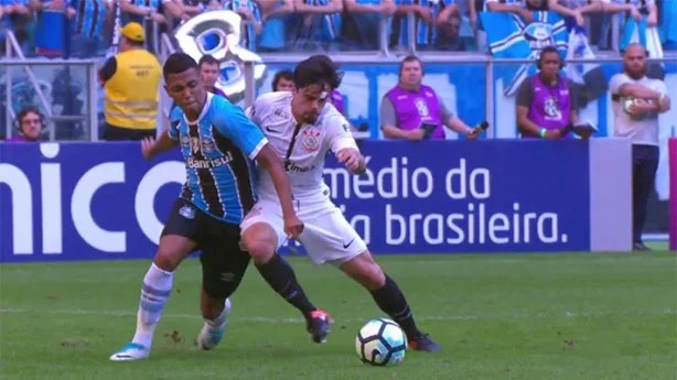Corinthians venceu na Arena do Grêmio, por 1 a 0 Corinthians venceu na Arena do Grêmio, por 1 a 0