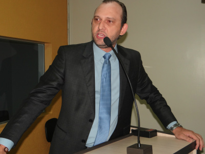 Vereadores da oposição cobram ações da administração de Amambai Vereador Luciney Bampi (PV) / Foto: Moreira Produções