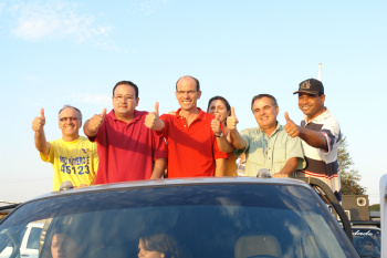 A carreata percorreu várias vilas da cidadeFoto: Moreira Produções