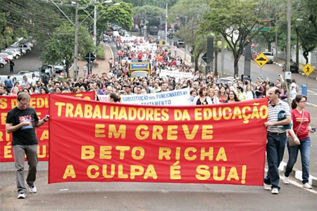 Sem diálogo, governos e professores vão à Justiça para encerrar greves