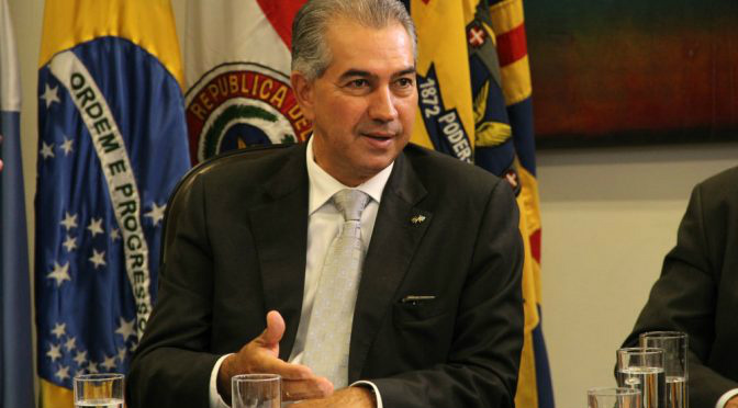 Mato Grosso do Sul é o primeiro estado a dar sinais de recuperação da economia Governador Reinaldo Azambuja (PSDB) (Foto: Divulgação)