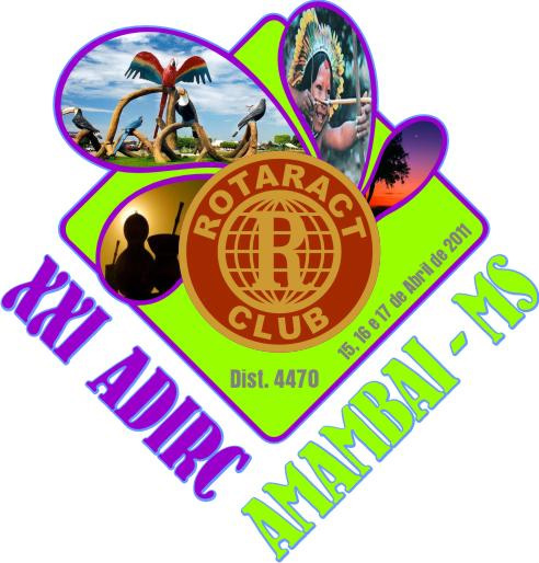 Logotipo da Adirc 2001 de Amambai. 